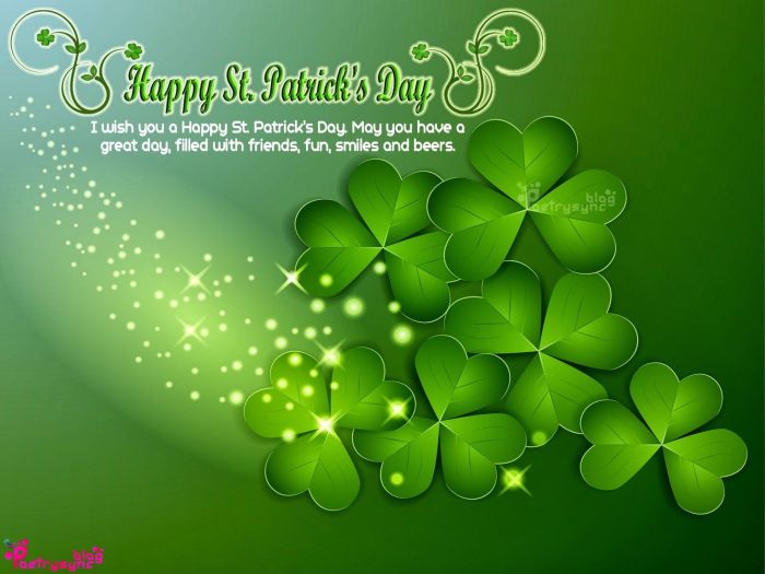 st patricks wish blessings luck forever joy fun today twitter lovethispic