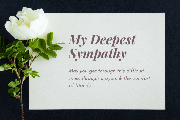 comforting condolence messages