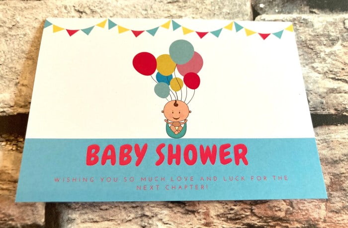 baby shower card message gender neutral